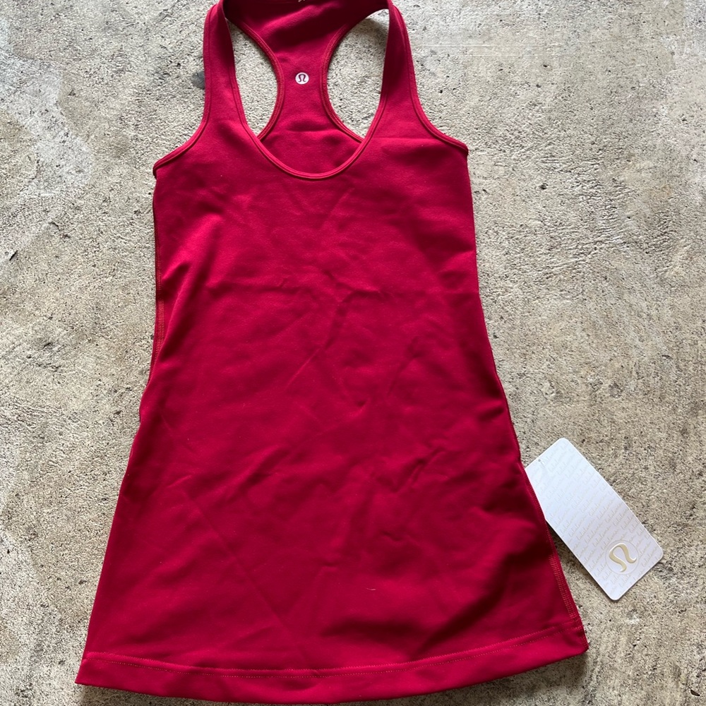Lululemon Red Racerback Tank